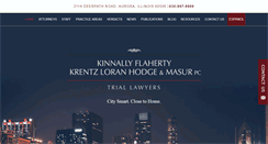 Desktop Screenshot of kfkllaw.com